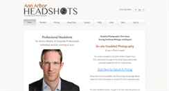 Desktop Screenshot of a2headshots.com